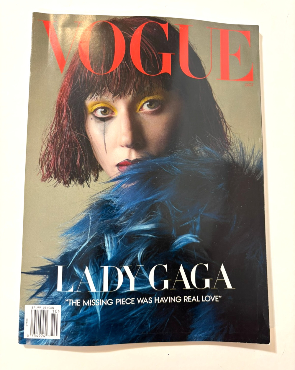 Vogue Magazine October 2024 Lady Gaga USA Subscription Copy Unread Kieran Culkin